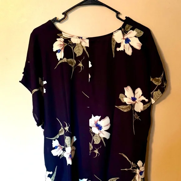 West Kei Allure Knot Detail Short Sleeve Blouse - XL - Picture 3 of 4